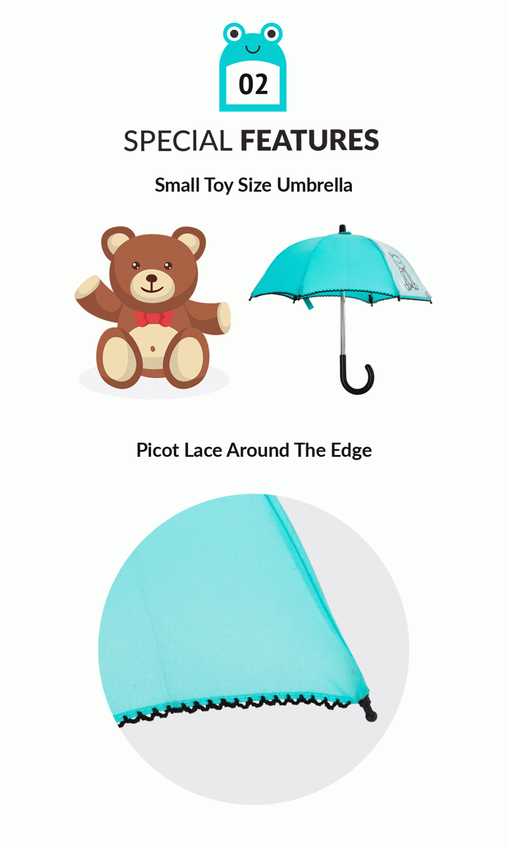 Transparante schermparaplu Transparent Display Umbrella