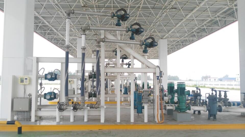 Oil Storage Depot Flow Meter