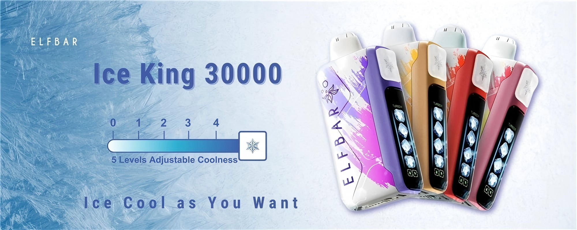 ELF BAR ICE KING 30000 Puff (8) ELF BAR ICE KING 30000 Puff (8)