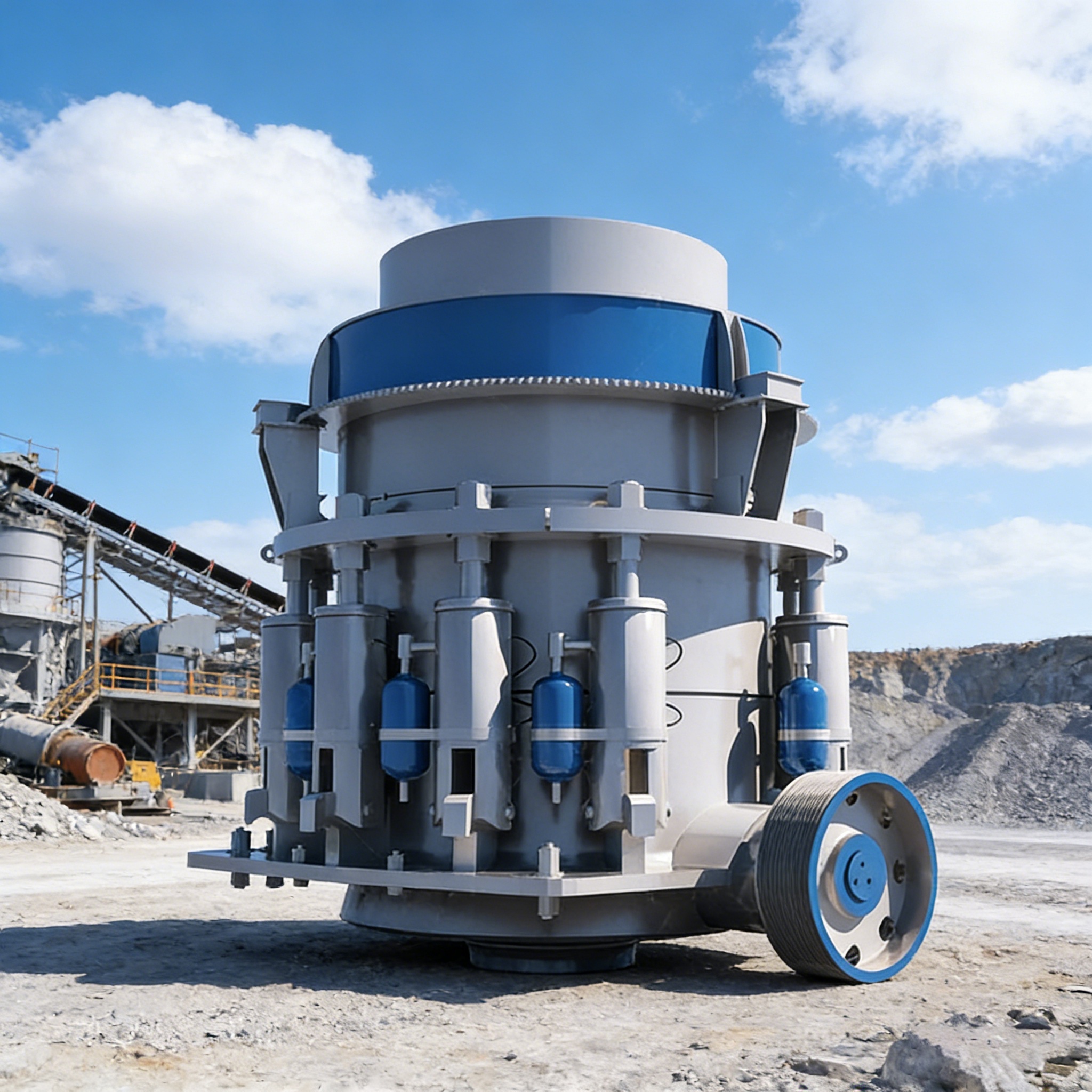 Fixed Multi-Cylinder Cone Crusher Fixed Multi-Cylinder Cone Crusher