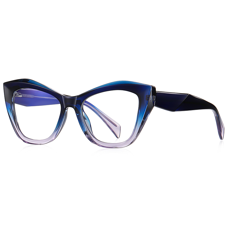 Two-Tone Cat Eye TR90 Eyeglasses Two-Tone Cat Eye TR90 Eyeglasses