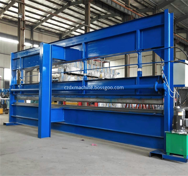 Hydraulic metal sheet roll bending machine Hydraulic metal sheet roll bending machine