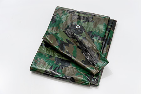 Camouflage PE tarpaulin