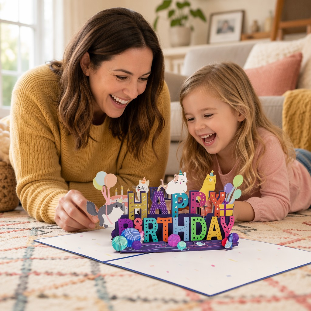 3D birthday pop up card 3D birthday pop up card