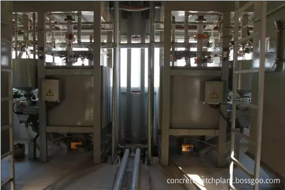 water supply system maintenance of concrete batching plant