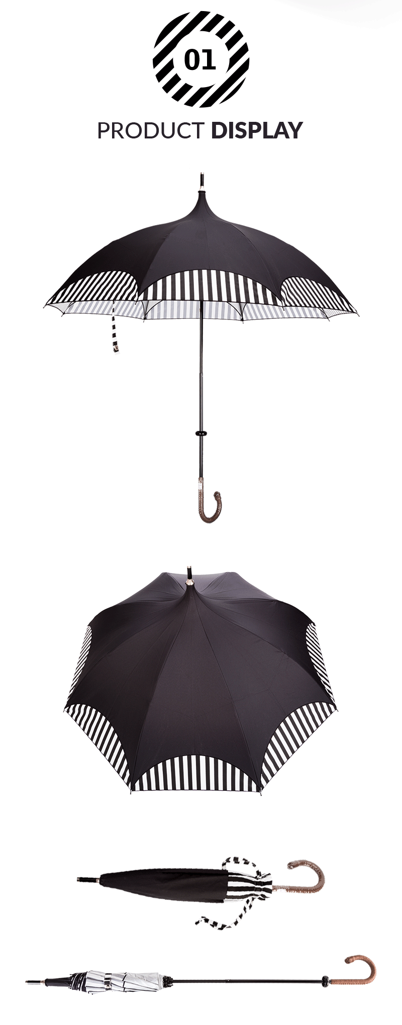 parapluie uv pliable foldable uv umbrella