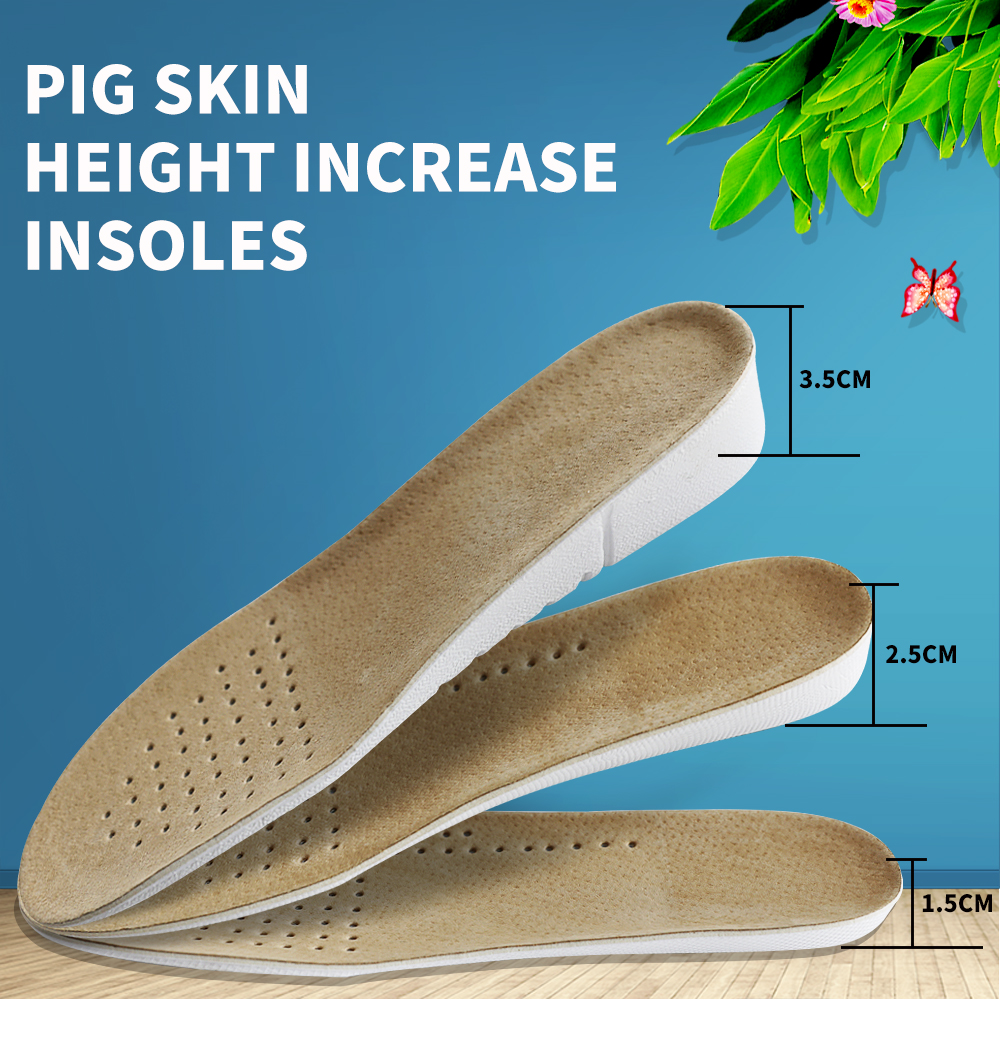 Palmilhas de aumento de altura Height Increase insoles