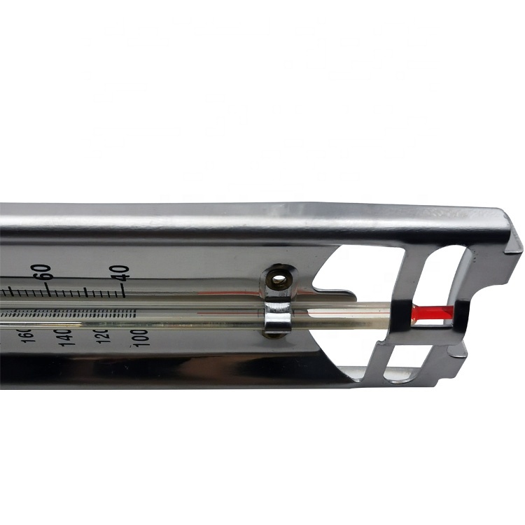 LBT-11 Large Stainless Steel 304 Deep Fry Candy Jam Cooking Glass Thermometer with Adjustable Clip LBT-11 Large Stainless Steel 304 Deep Fry Candy Jam Cooking Glass Thermometer with Adjustable Clip