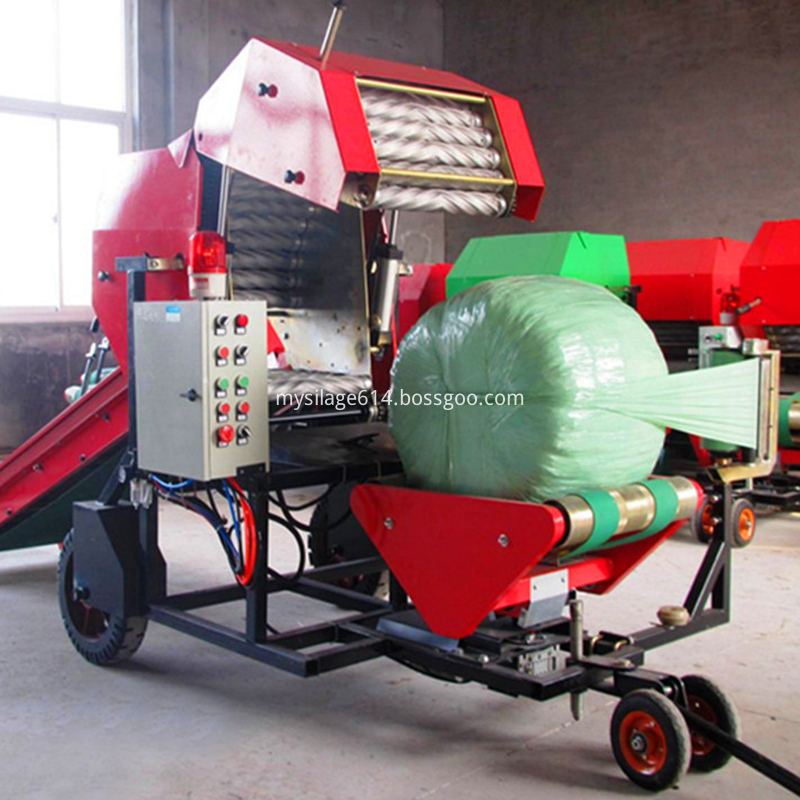 high efficiency bale machine