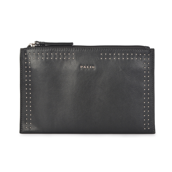 Women S Leather Cosmetic Bag Envelope Bag