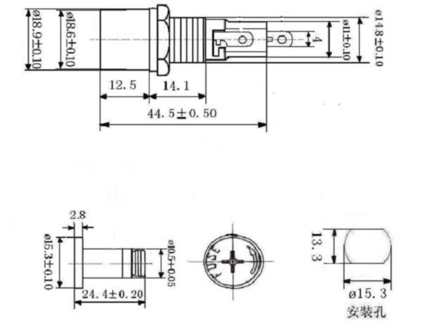  5X20 mm fuse holder