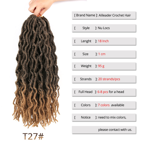 Wavy Faux Locs Ombre Curly Crochet Hair Extensions Supplier, Supply Various Wavy Faux Locs Ombre Curly Crochet Hair Extensions of High Quality