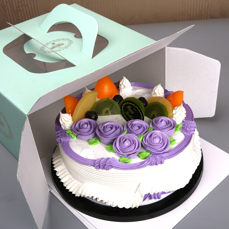 Caja de torta con ventana Cake box with window