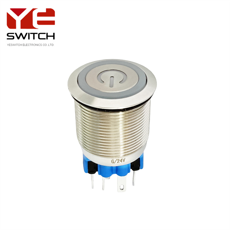 22mm Metal Pushbutton Switch (5) 22mm Metal Pushbutton Switch (5)
