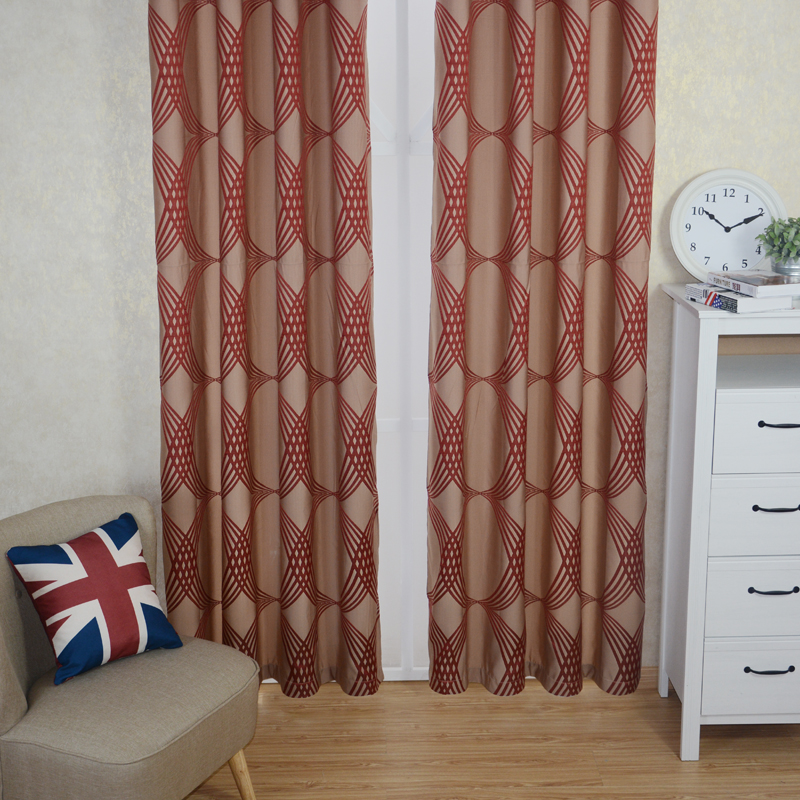 Top Quality Wrinkle Touching Curtain Fabric WZQ202