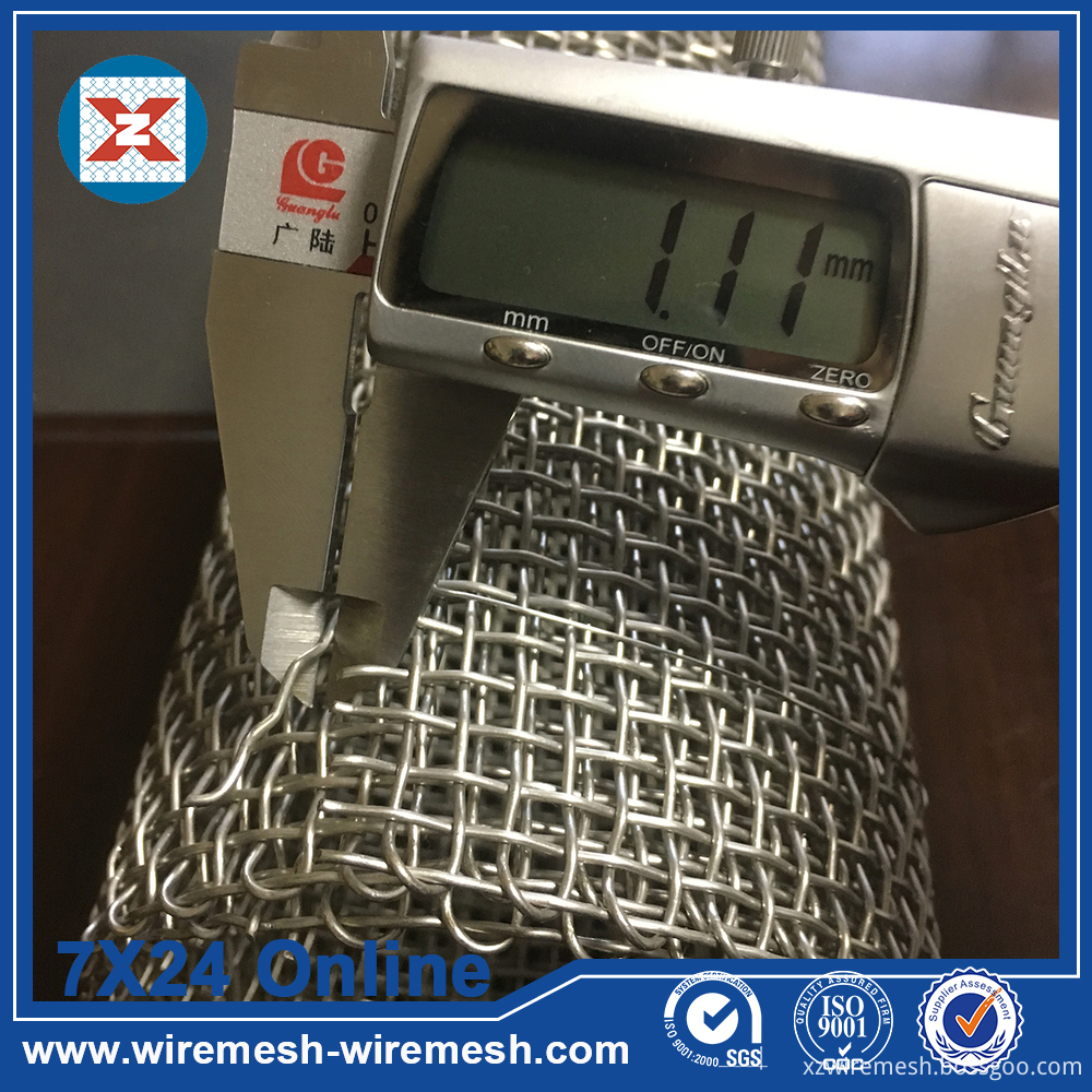 Stainless Steel Crimped Wire Mesh