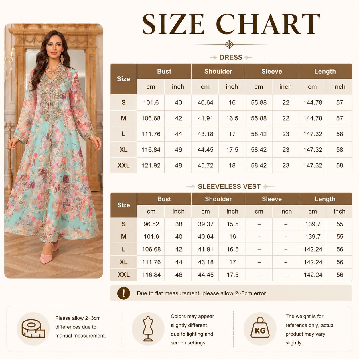 Floral Print Embroidered Abaya Dress for Occasions Floral Print Embroidered Abaya Dress for Occasions