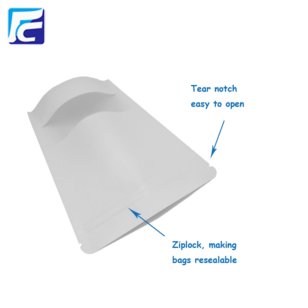 Sac de papier blanc White Paper Bag