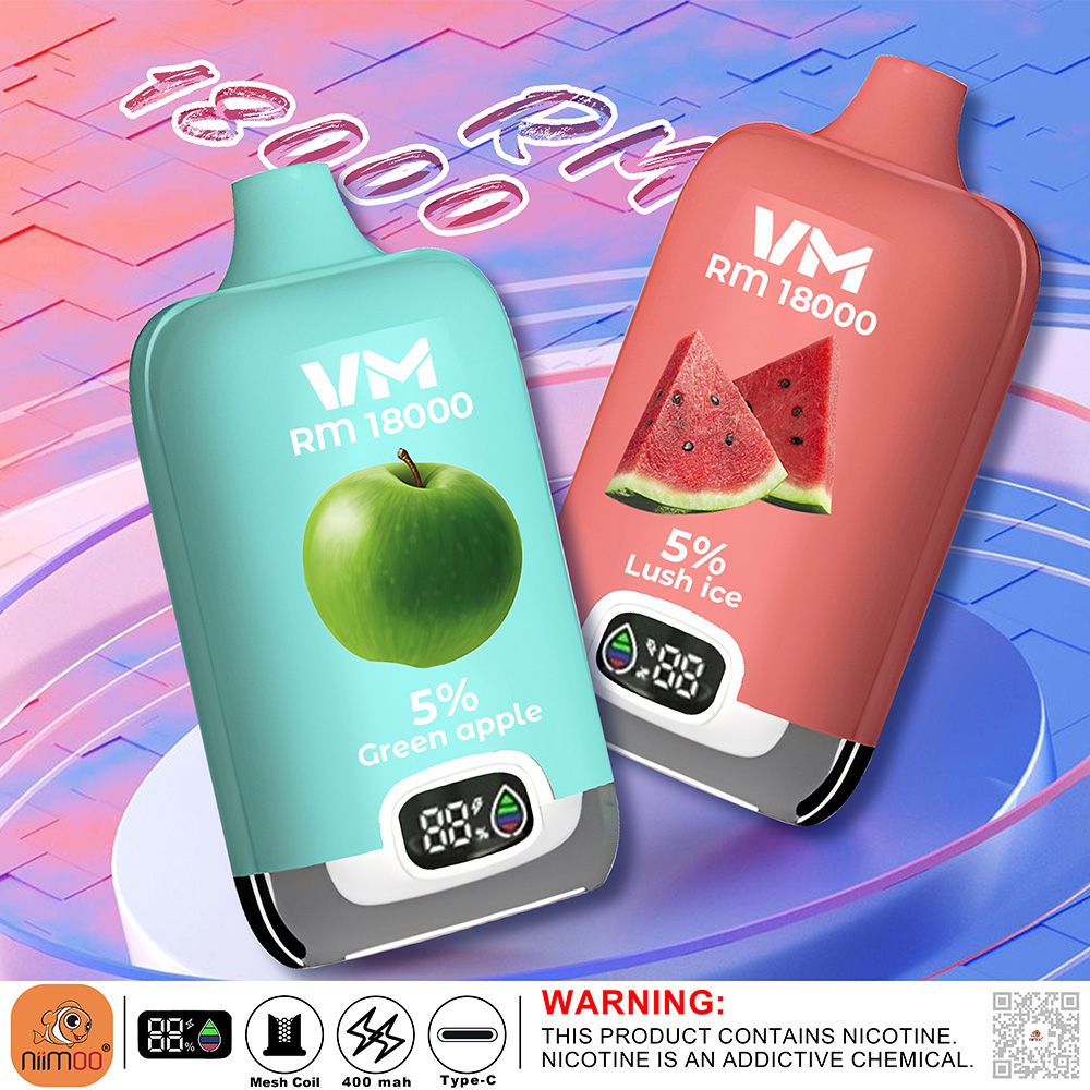 RM Vape 18000 Puff High Capacity Disposable RM Vape 18000 Puff High Capacity Disposable