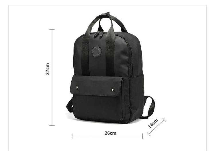 Mochila Preta Black Backpack