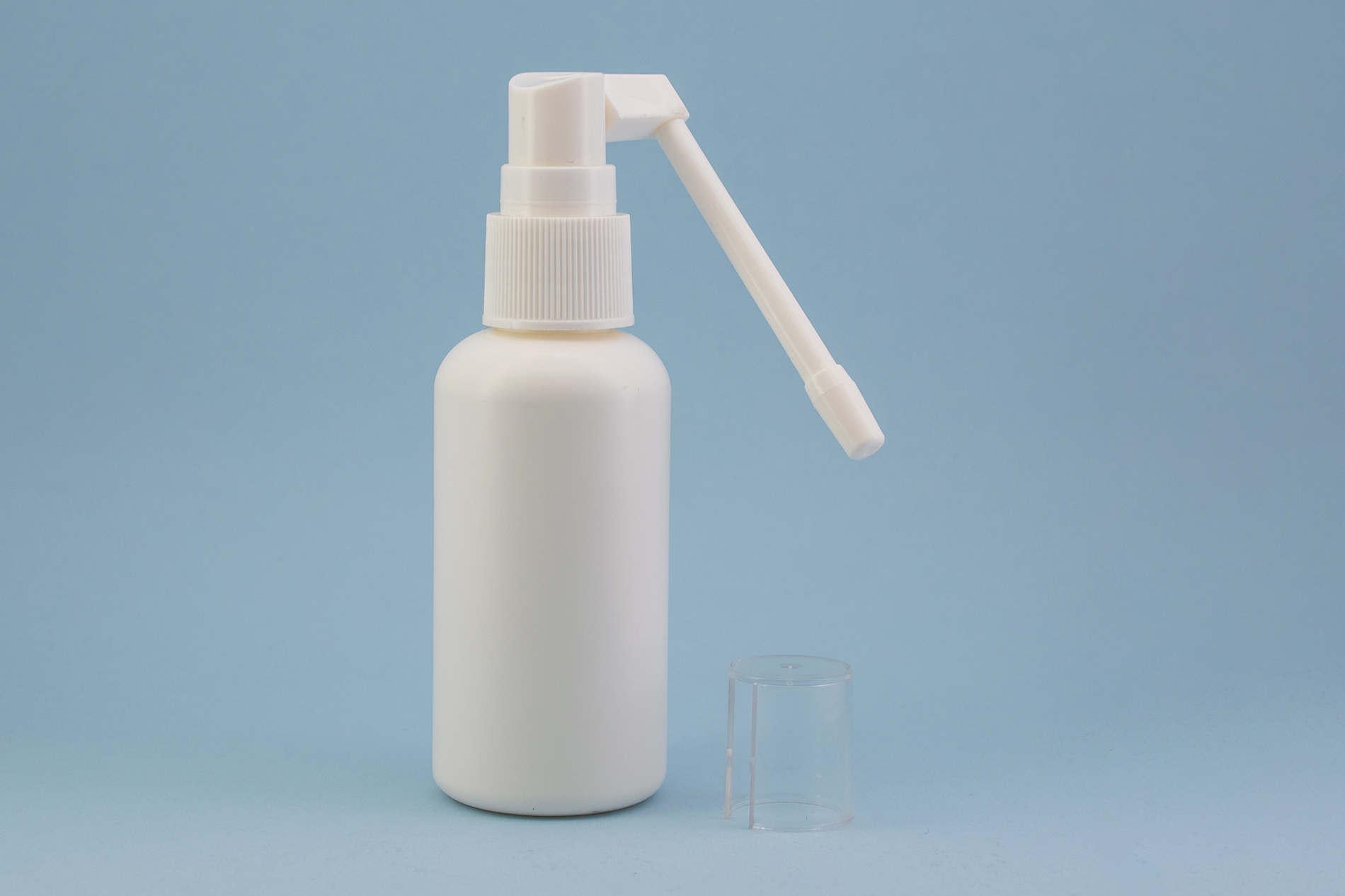 20/410 white ribbed long nozzle pharmaceutical oral sprayer 20/410 white ribbed long nozzle pharmaceutical oral sprayer