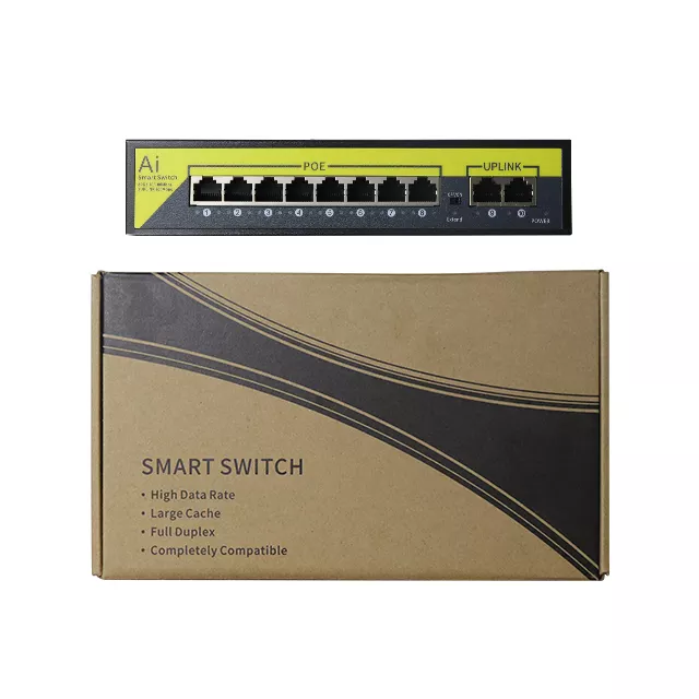 8+2 Port POE switch