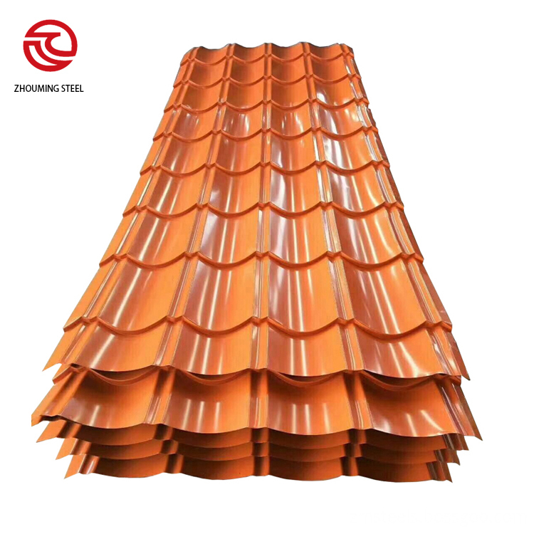 Metal Steel Glazed Tile Roofing Sheet Metal Steel Glazed Tile Roofing Sheet