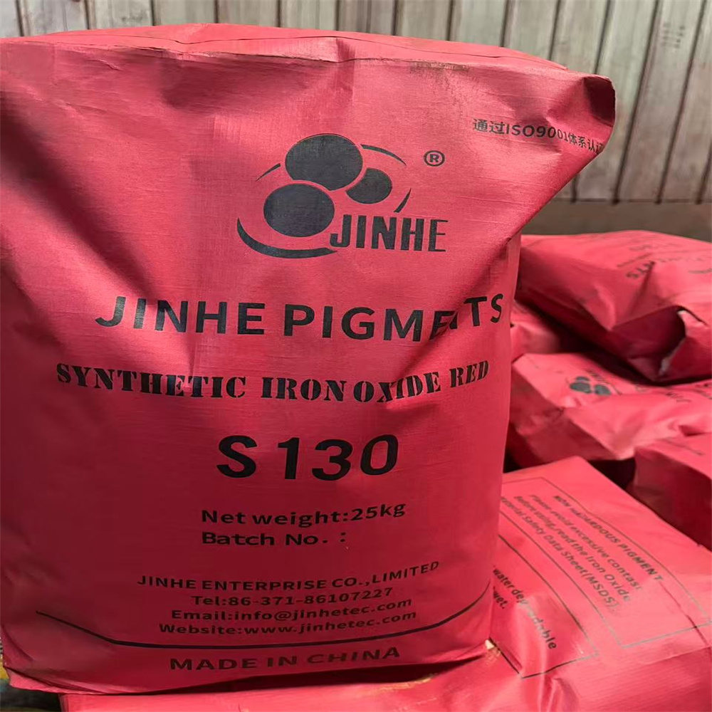 Jinhe Synthetic Iron Oxide Red S130 (3) Jinhe Synthetic Iron Oxide Red S130 (3)