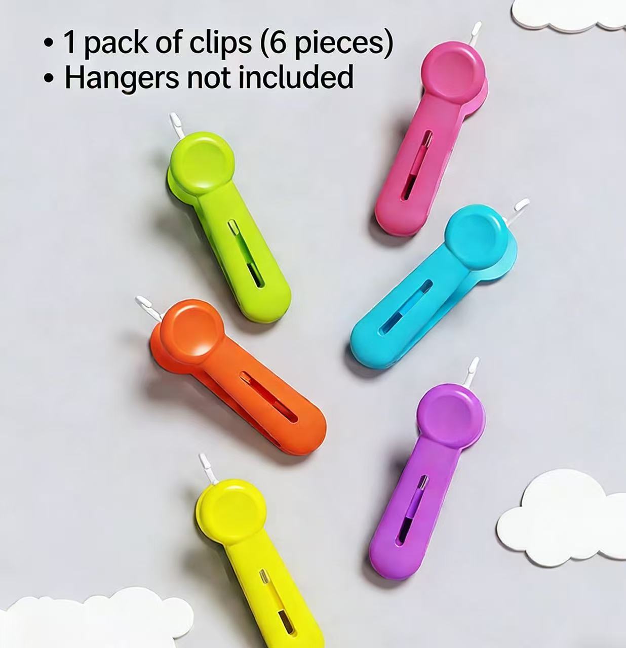 Colorful 4-Pack Baby Hangers Colorful 4-Pack Baby Hangers