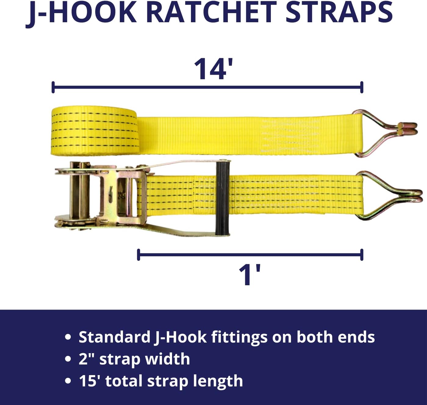J hook ratchet straps1 J hook ratchet straps1