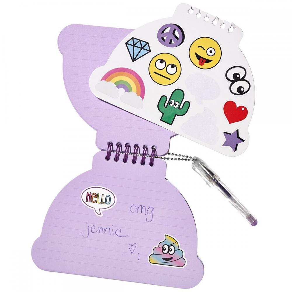 Rainbow Mini Notepad With Mini Glitter Gel Pen 1 Rainbow Mini Notepad With Mini Glitter Gel Pen 1