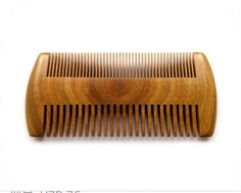 wooden comb