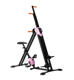 Vertical climbing machine