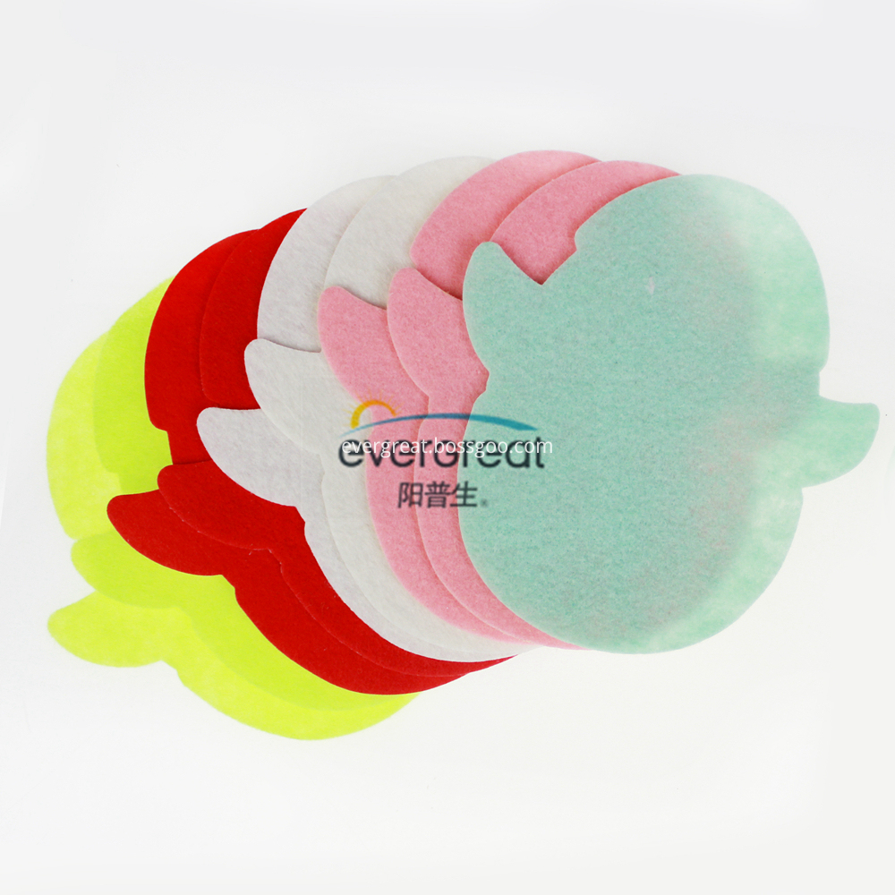 Felt chick shape Felt chick shape