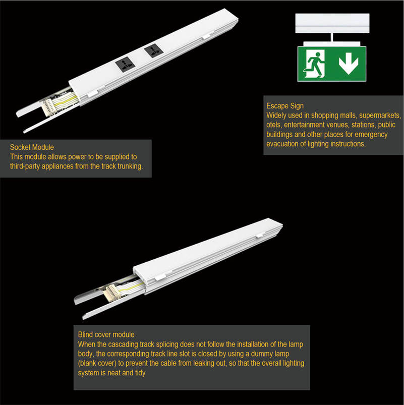 5ft trunking system lighting 5ft trunking system lighting
