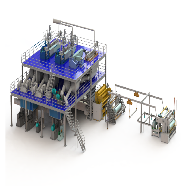 Machine de production de tissu non tissé Non-woven Fabric Production Machine