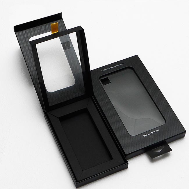กล่อง Balck มีหน้าต่าง Balck Box With Window