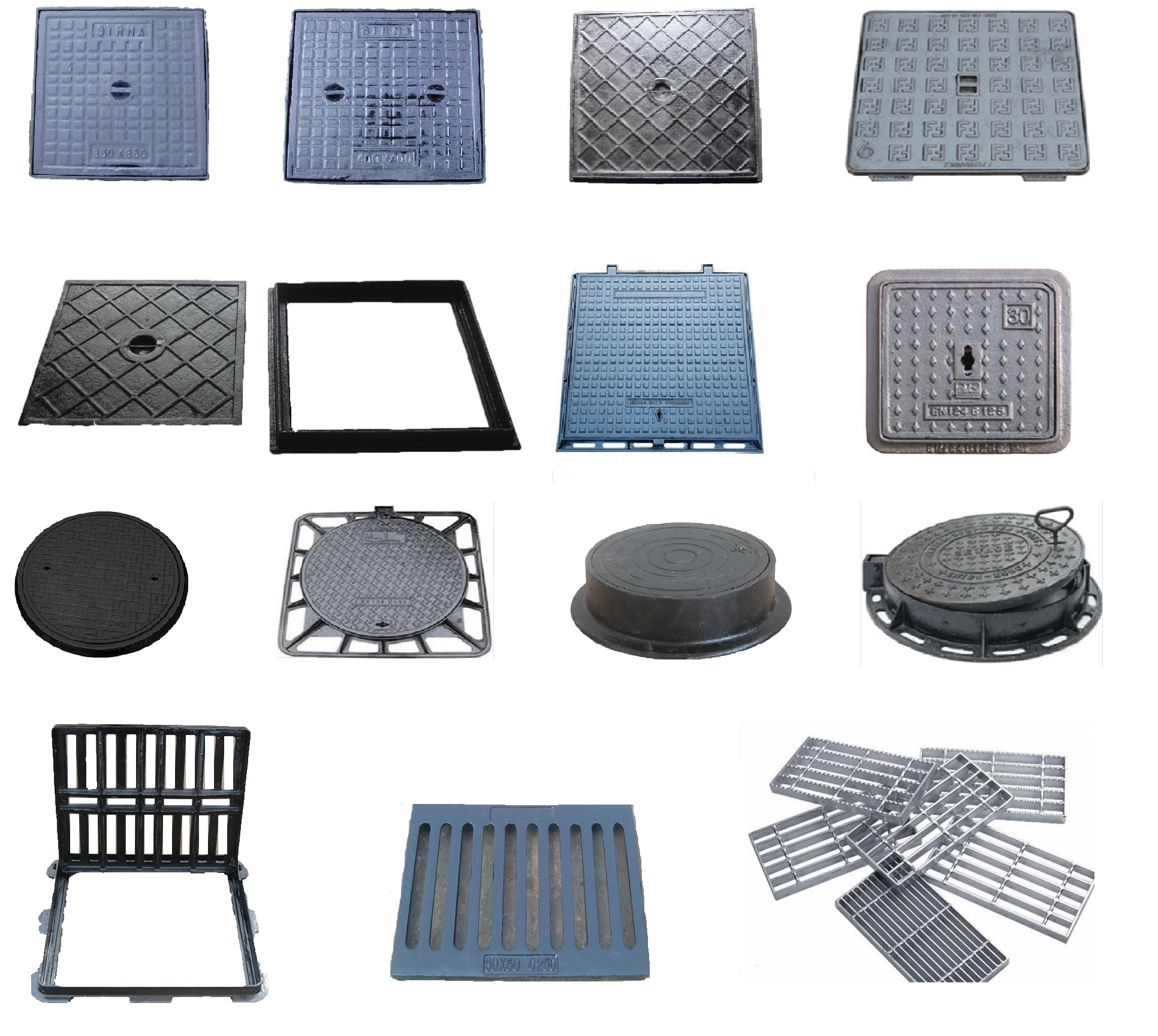 manhole covers & gratings