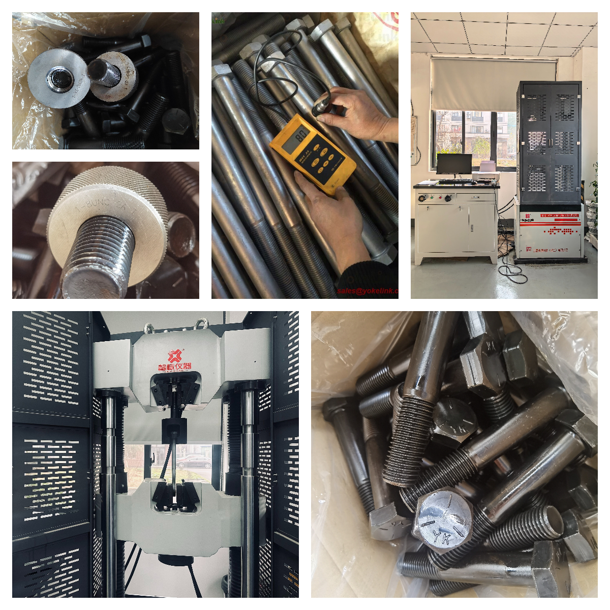 hex head bolt testing hex head bolt testing