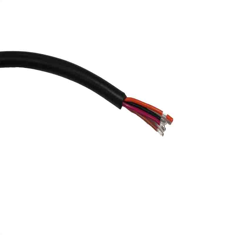 Custom M12 cable free end Custom M12 cable free end