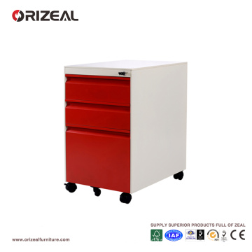 Mobile Pedestal Metal File Cabinets On Wheels China Manufacturer