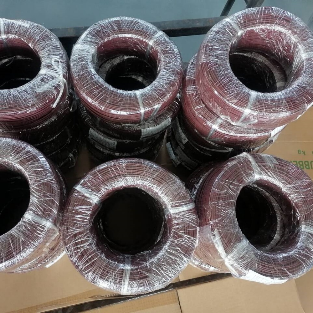 silicone rubber braid wire 0.5mm² BROWN silicone rubber braid wire 0.5mm² BROWN