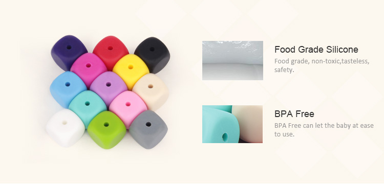 Lebensmittelqualität lose Silikonperlen Food Grade Loose Silicone Beads