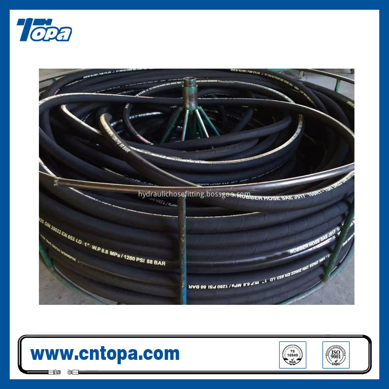 High Pressure Manuli steel wire braided hydraulic hose