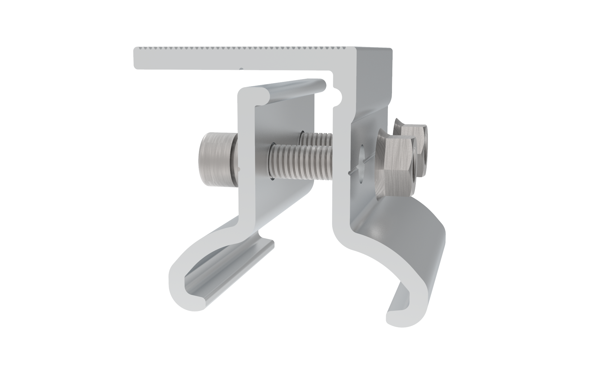 Clamp for Cambered Standing Seam Clamp for Cambered Standing Seam