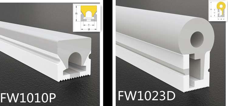 LED flex pvc silicone tube