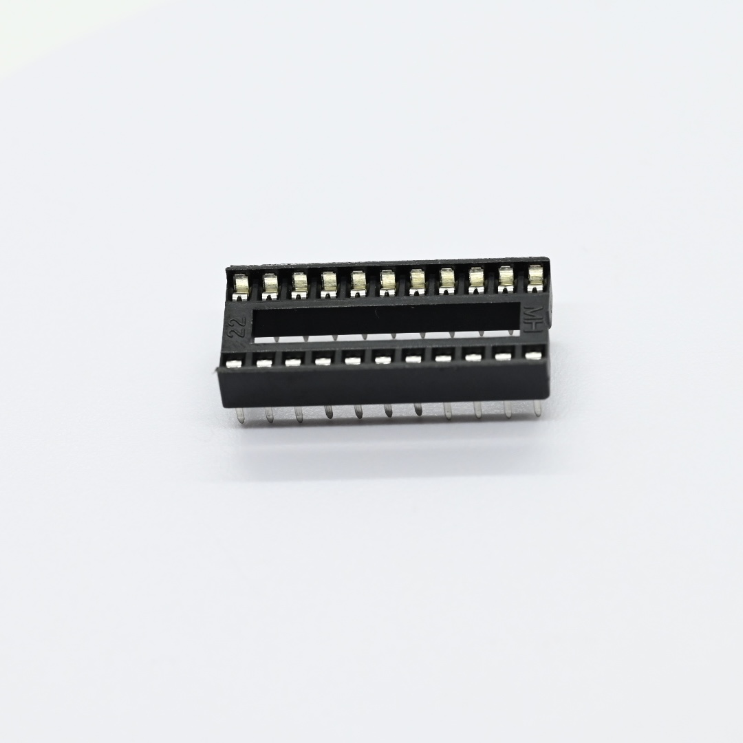IFES01-XXX+2.54mm Dual-in-line Socket Straight DIP Type Stamped(3) IFES01-XXX+2.54mm Dual-in-line Socket Straight DIP Type Stamped(3)