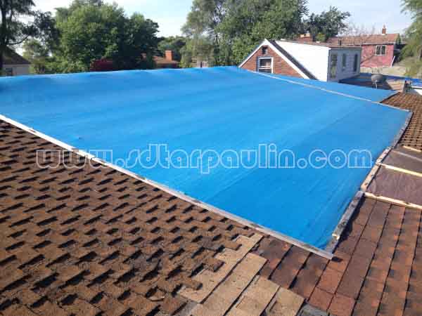 Bâche de couverture de toit Roof Cover Tarp