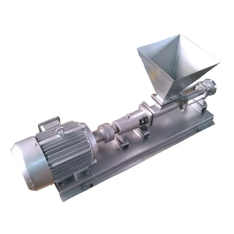 Chemical Plant Oil Slurry Transportation Stainless Steel G Type Screw Pump Chemical Plant Oil Slurry Transportation Stainless Steel G Type Screw Pump