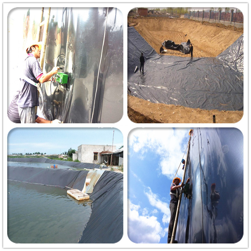 HDPE Geomembrane Used for Keeping Rainwater HDPE Geomembrane Used for Keeping Rainwater